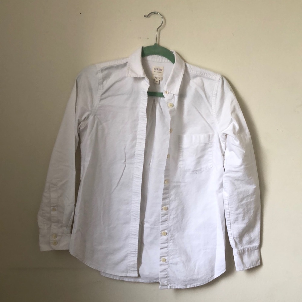 J crew white tee